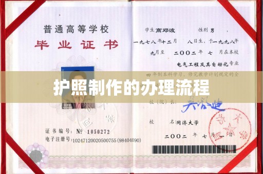 台南护照制作的办理流程