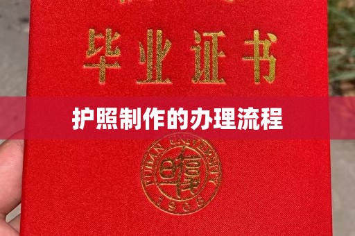 台南护照制作的办理流程